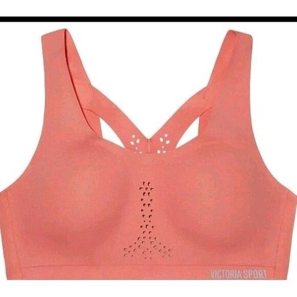 Victoria's Secret VSX Angel Max Sports Bra Size 32DD Rosebud Athleisure Sporty - Picture 4 of 9